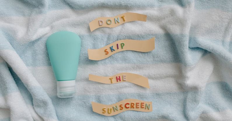 Promoting Awareness - Text Promoting Use of Sunscreen